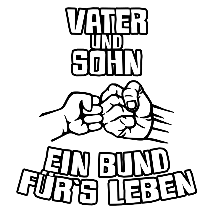 Vater und Sohn ein Bund fürs Leben T-shirt til børn 0 image