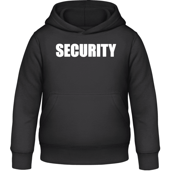 Security Vagt Barn Hoodie contain pic