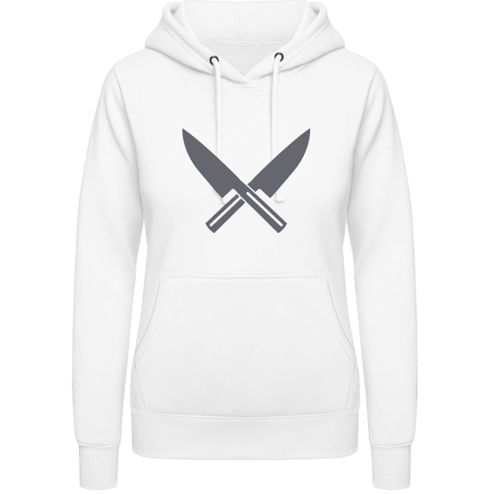 Crossed Knifes Women Hoodie contain pic