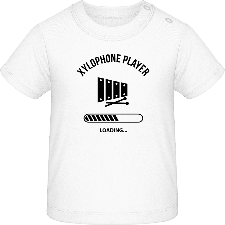 Xylophone Player Loading T-shirt för bebisar contain pic