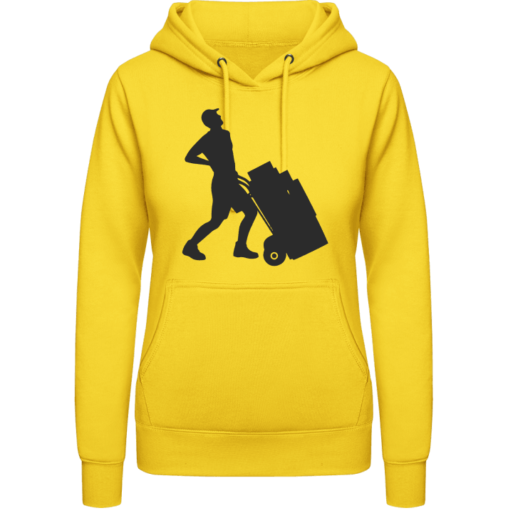 Postman At Work Women Hoodie contain pic