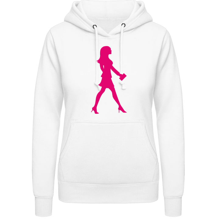 Woman Silhouette Vrouwen Hoodie contain pic