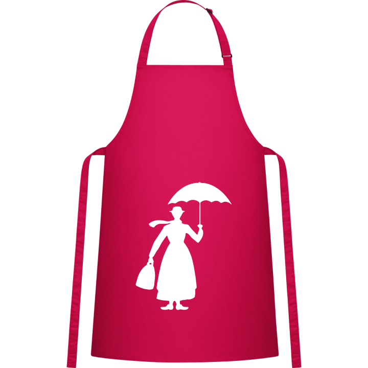 Mary Poppins Silhouette Kitchen Apron contain pic
