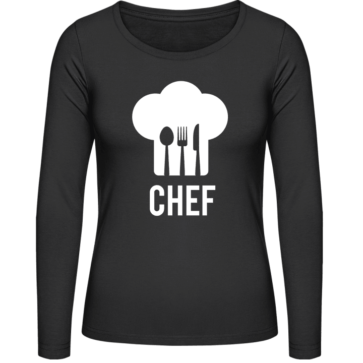 Head Chef T-shirt à manches longues pour femmes 0 image