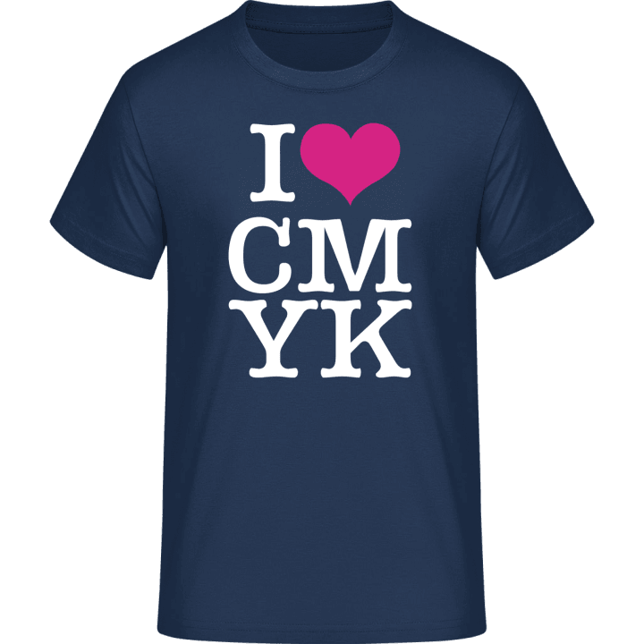 I love CMYK T-Shirt 0 image