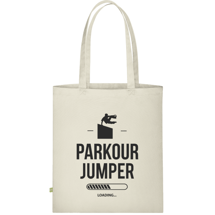 Parkur Jumper Loading Stoffen tas contain pic