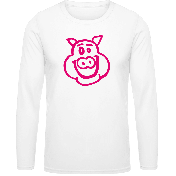 Happy Pig Long Sleeve Shirt 0 image
