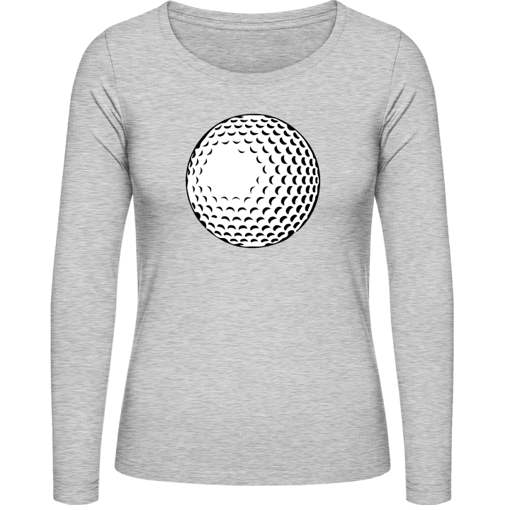 Golfball Frauen Langarmshirt contain pic