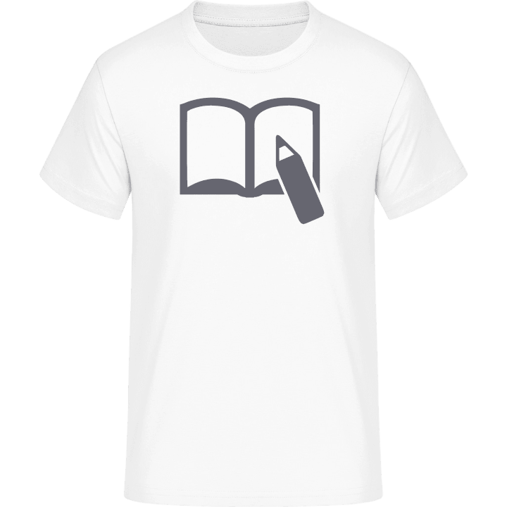 Pencil And Book Writing T-Shirt 0 image