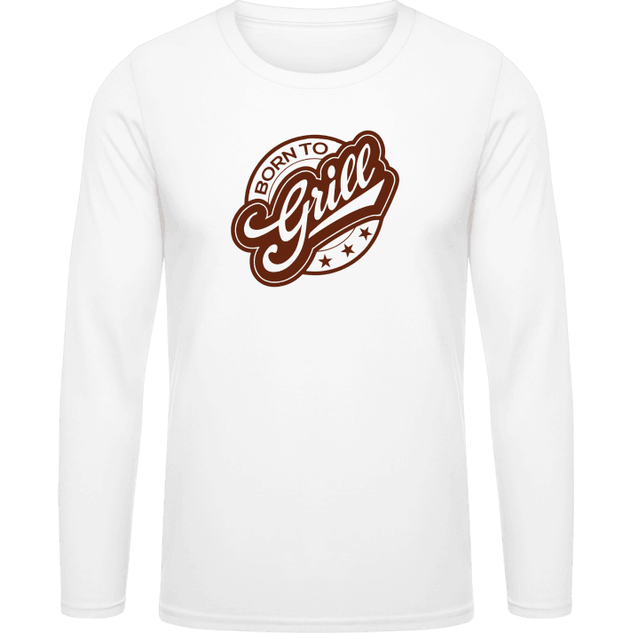 Born To Grill Logo T-shirt à manches longues contain pic
