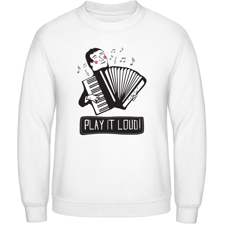 Accordionist Play It Loud Sudadera contain pic