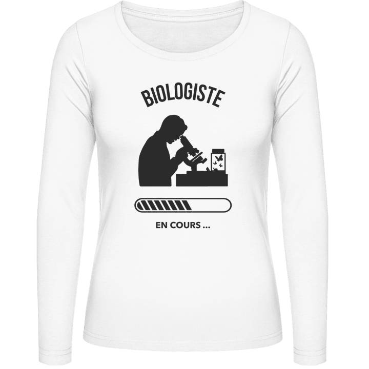Biologiste en cours Vrouwen Lange Mouw Shirt contain pic