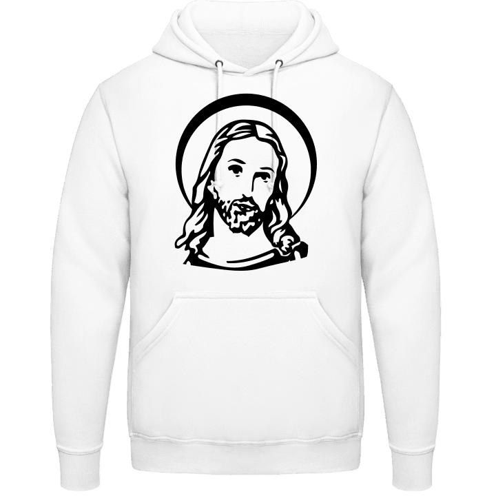 Jesus Icon Symbol Felpa con cappuccio contain pic