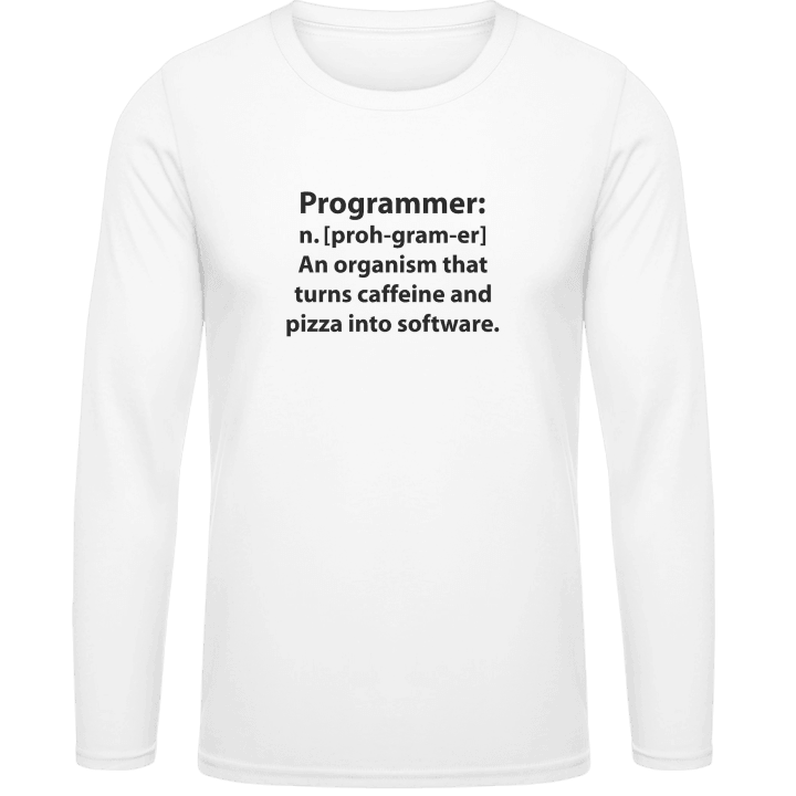 Programmer An Organism That Langarmshirt 0 image