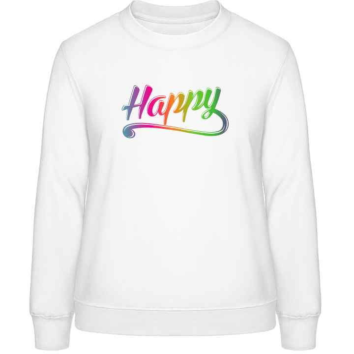 Happy Logo Women Sweatshirt contain pic