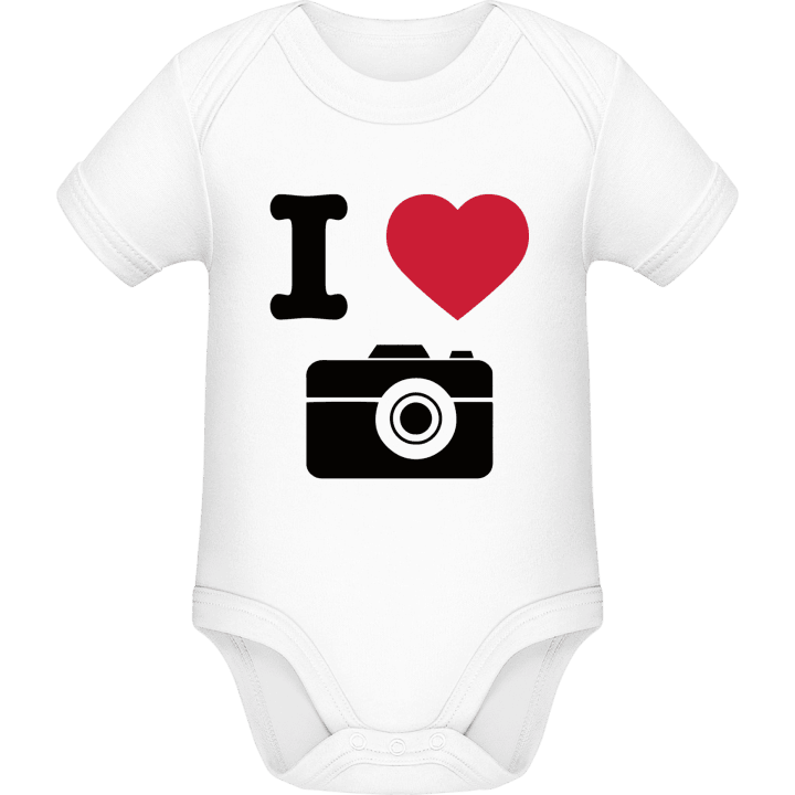 I Love Photos Baby romper kostym contain pic