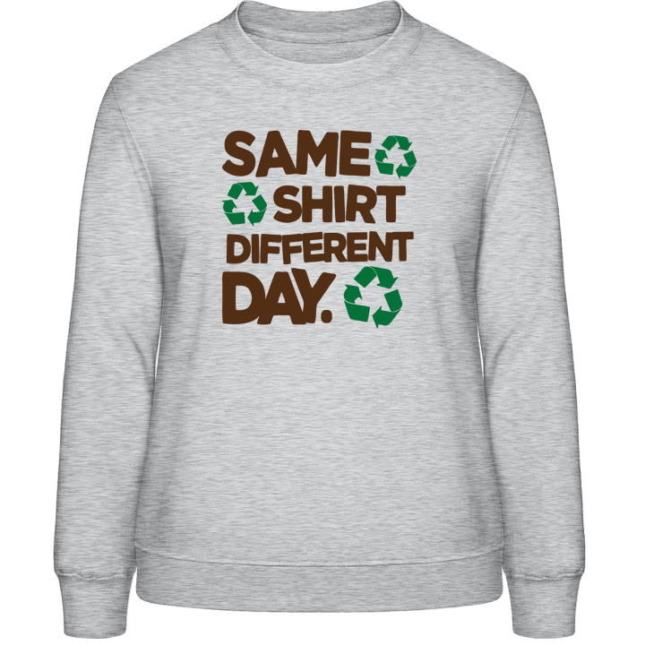 Recycle Sweatshirt för kvinnor contain pic