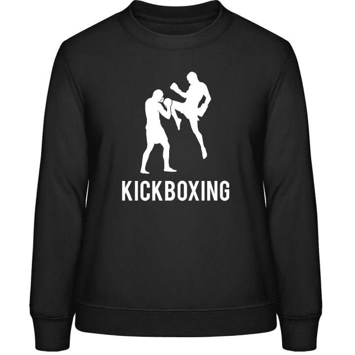 Kickboxing Scene Vrouwen Sweatshirt contain pic