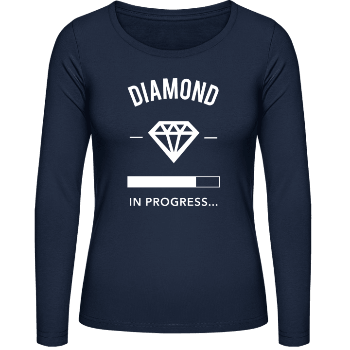 Diamond in Progress Vrouwen Lange Mouw Shirt 0 image