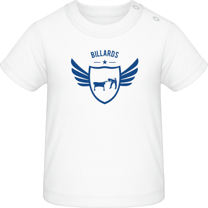 Billiards Winged Baby T-skjorte contain pic