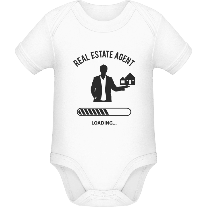 Real Estate Agent Loading Baby Romper contain pic