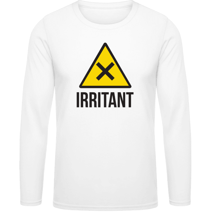 Irritant Sign Long Sleeve Shirt 0 image