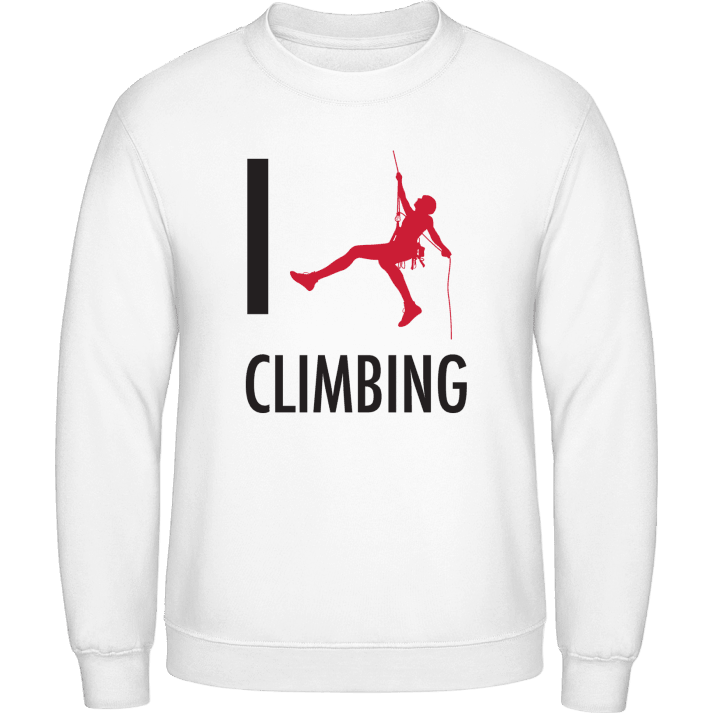 I Love Climbing Sweatshirt contain pic