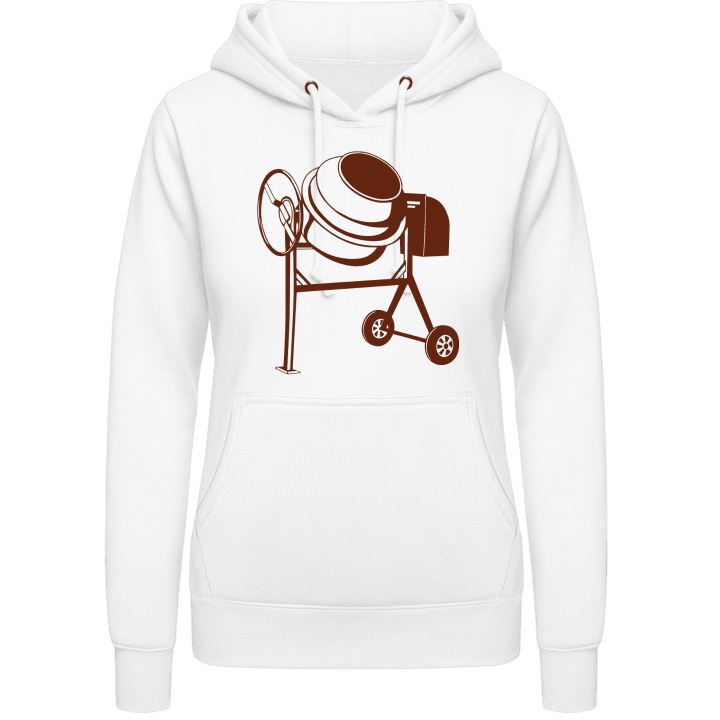 Concrete Mixer Vrouwen Hoodie contain pic