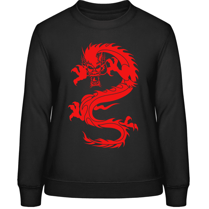 Chinese Dragon Tattoo Sweatshirt för kvinnor 0 image