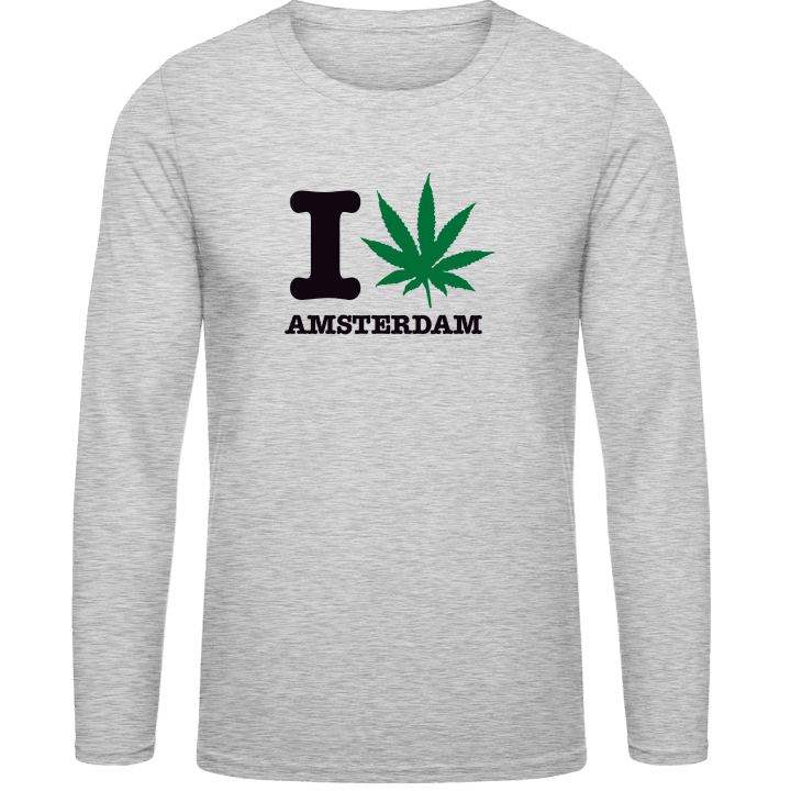 I Smoke Amsterdam T-shirt à manches longues contain pic