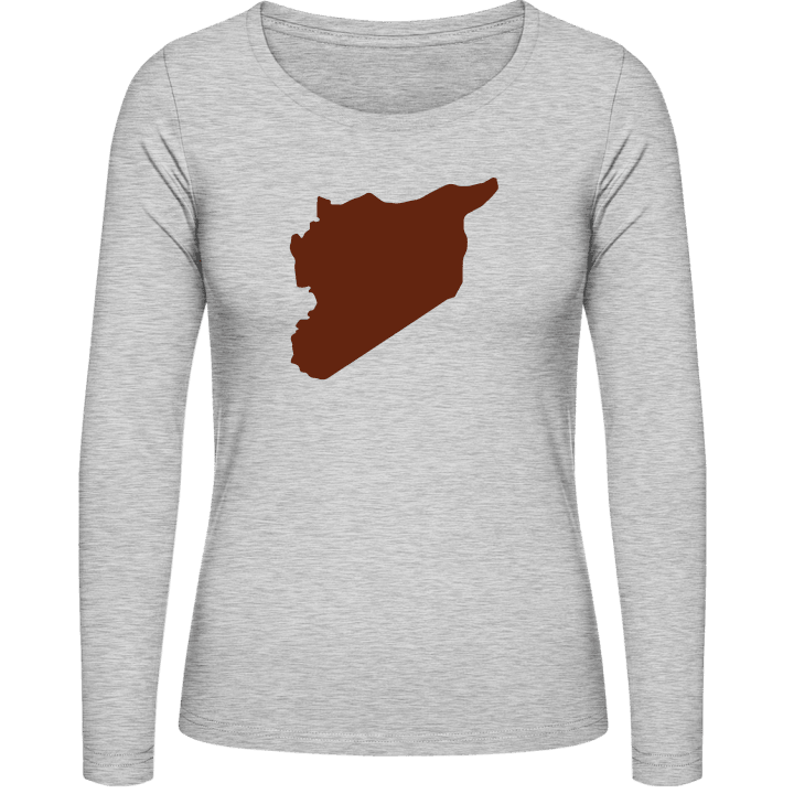 Syria T-shirt à manches longues pour femmes contain pic