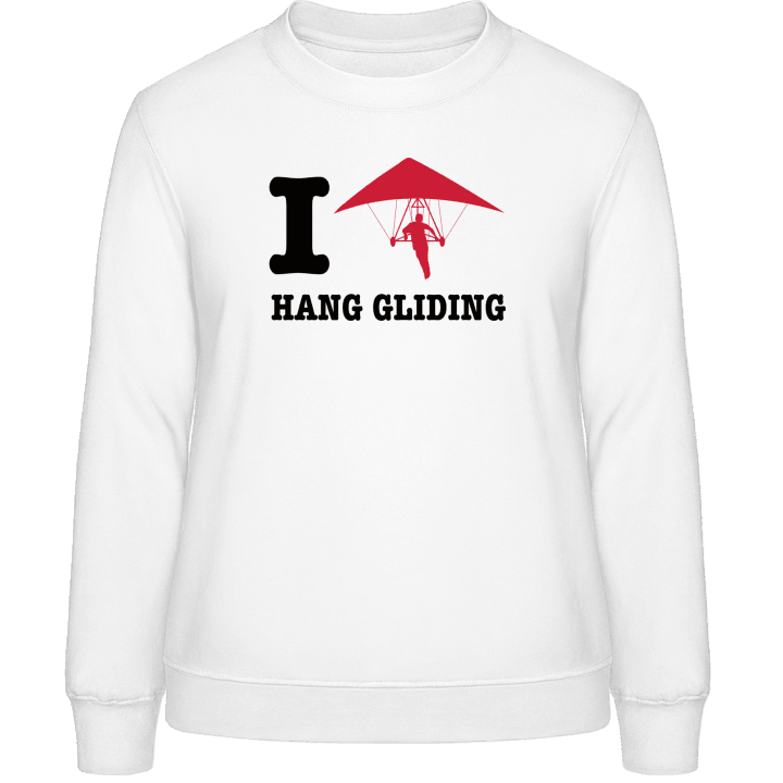 I Love Hang Gliding Sweat-shirt pour femme contain pic