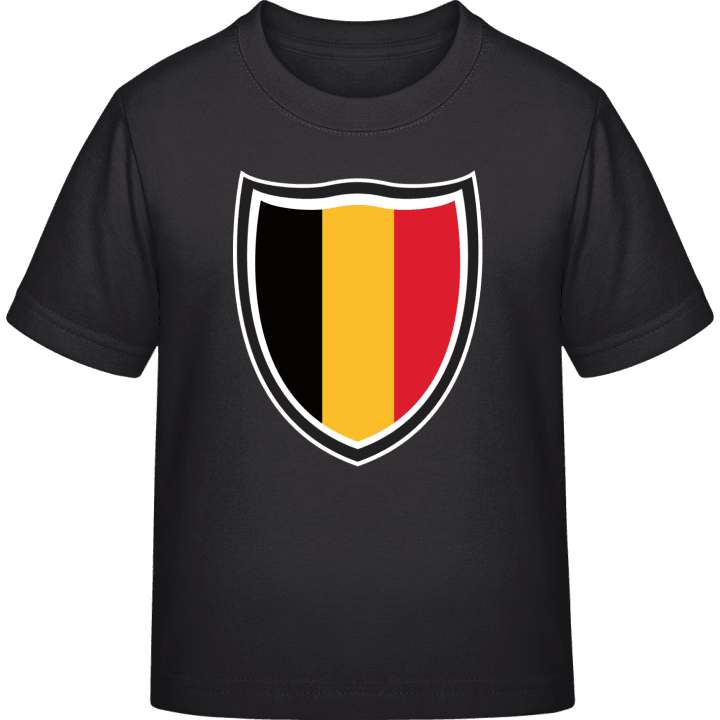 Belgium Shield Flag T-skjorte for barn contain pic