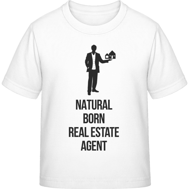 Natural Born Real Estate Agent Maglietta per bambini contain pic