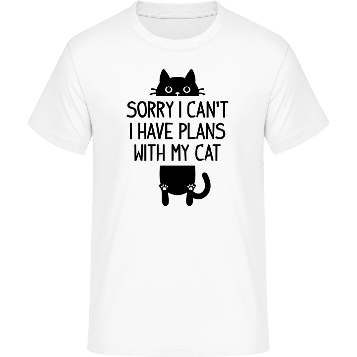 I Have Plans With My Cat T-Shirt contain pic