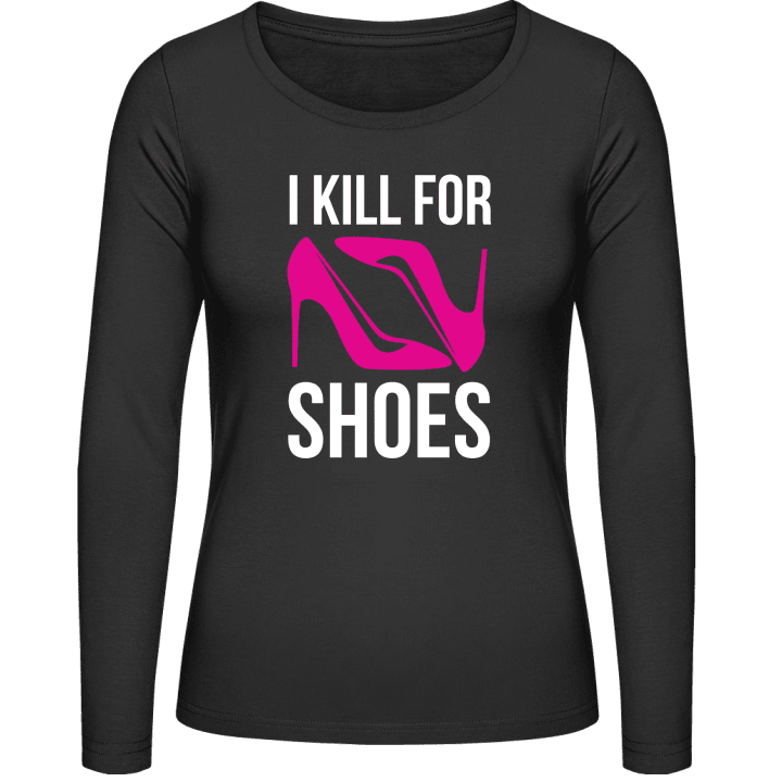 I Kill For Shoes Vrouwen Lange Mouw Shirt 0 image