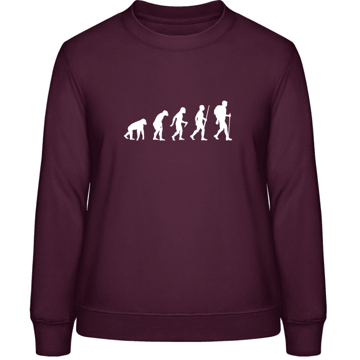 Wanderer Evolution Frauen Sweatshirt contain pic