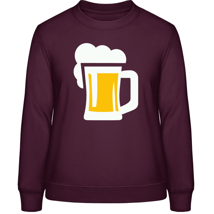 Glas Beer Sweat-shirt pour femme contain pic