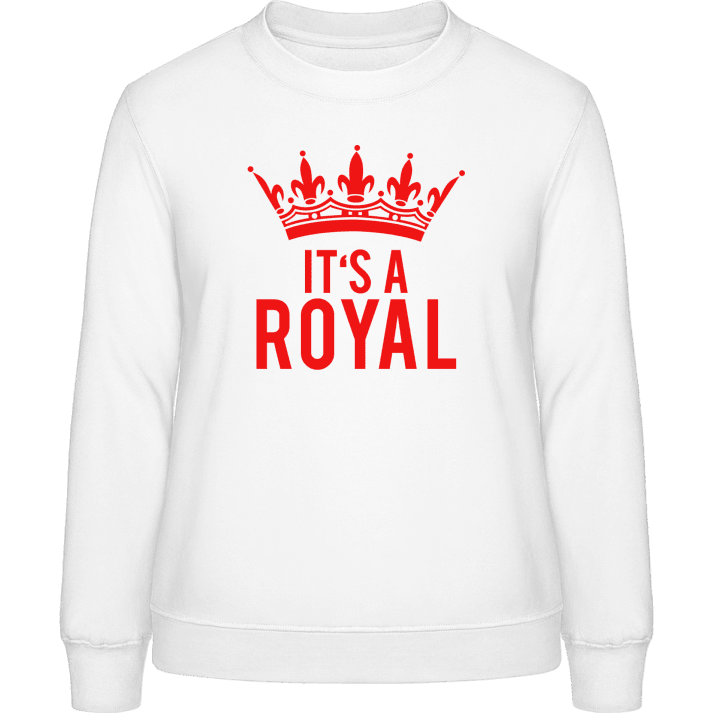 It´s A Royal Vrouwen Sweatshirt contain pic