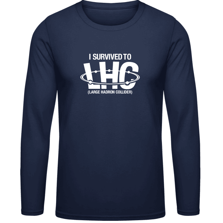 I Survived LHC Camicia a maniche lunghe contain pic