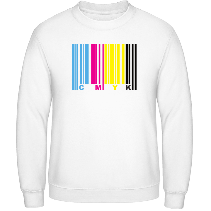 CMYK Barcode Sweatshirt contain pic