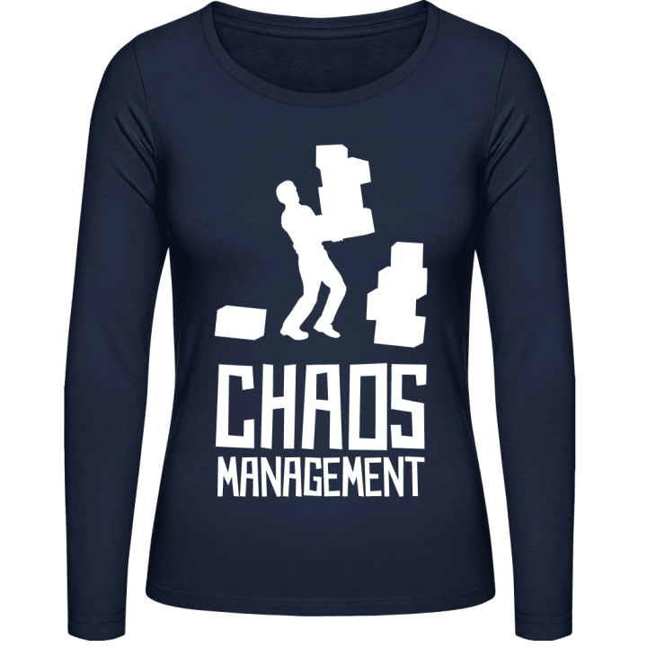 Chaos Management Frauen Langarmshirt contain pic