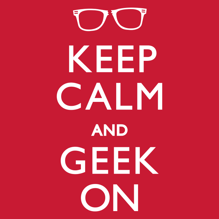 Keep Calm And Geek On Långärmad skjorta 0 image