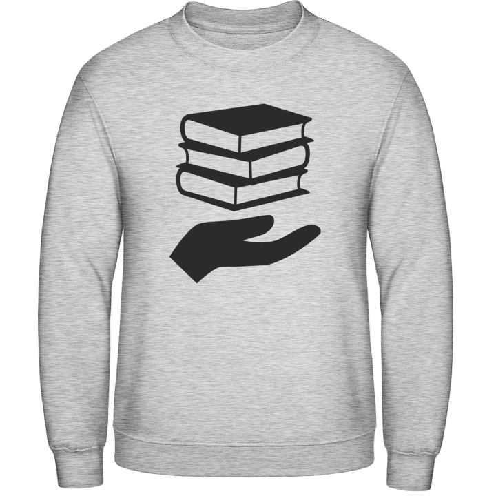 Books And Hand Sweatshirt 0 image