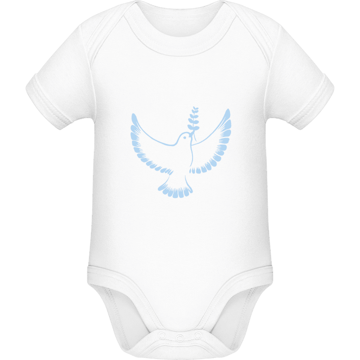 Dove Of Peace Illustration Baby Romper contain pic