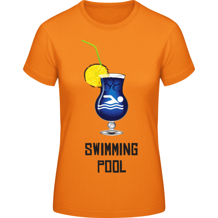 Swimming Pool Cocktail Frauen T-Shirt 0 image