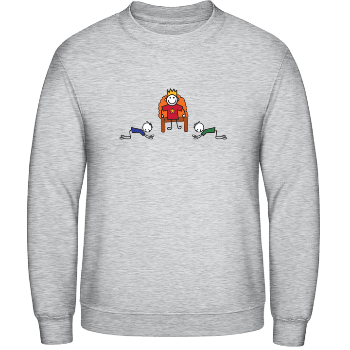 The King Is Happy Sweatshirt 0 image
