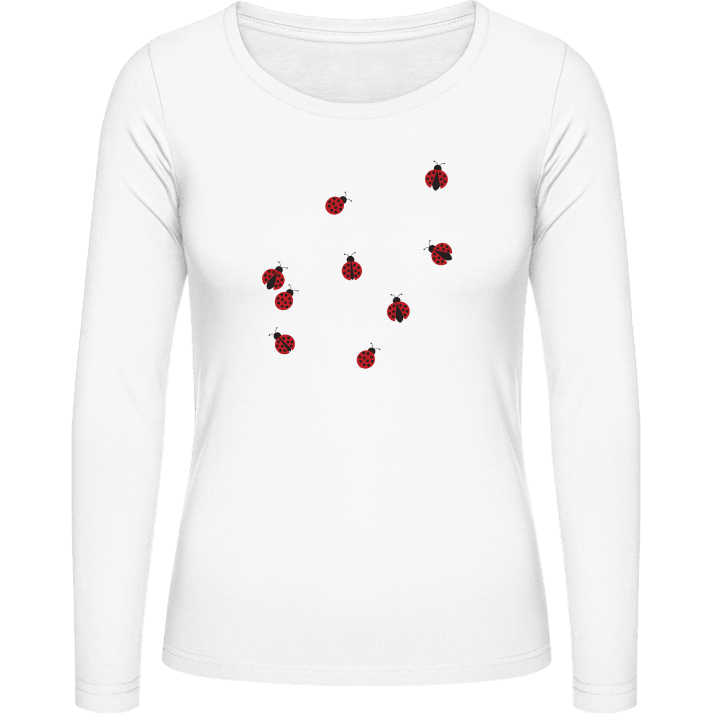 Ladybugs Effect T-shirt à manches longues pour femmes 0 image