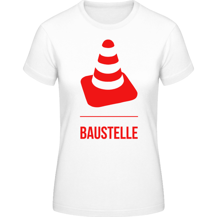 Baustelle Women T-Shirt contain pic