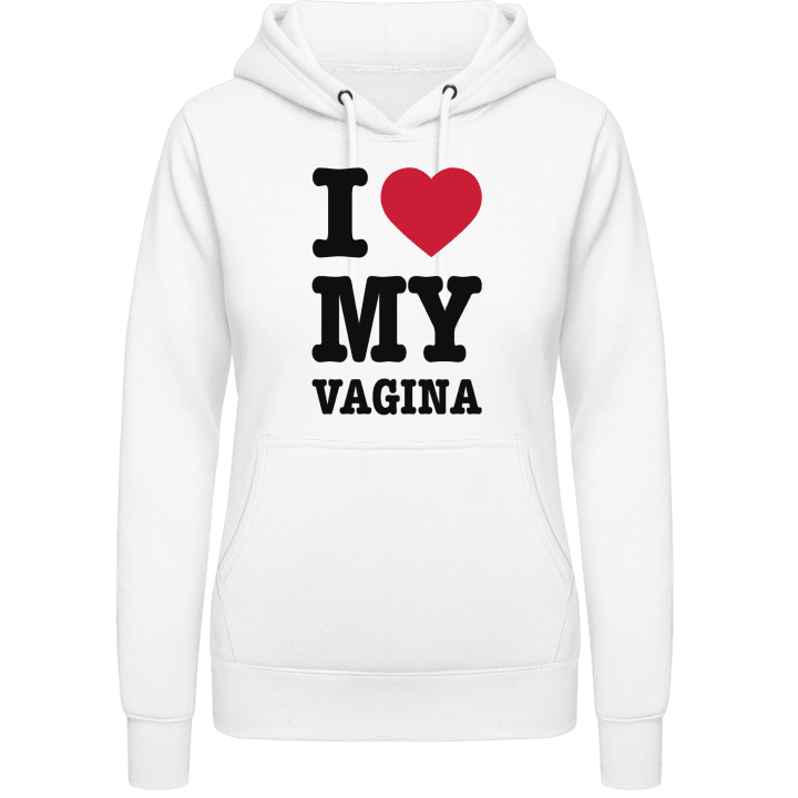 I Love My Vagina Felpa con cappuccio da donna contain pic